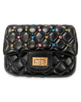 Colorful Gems Quilted Purse