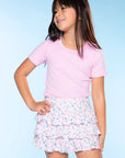Simply Soft Triple Ruffle Skort