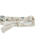 Anais Floral Baby Romper + Headband (Linen Blend)