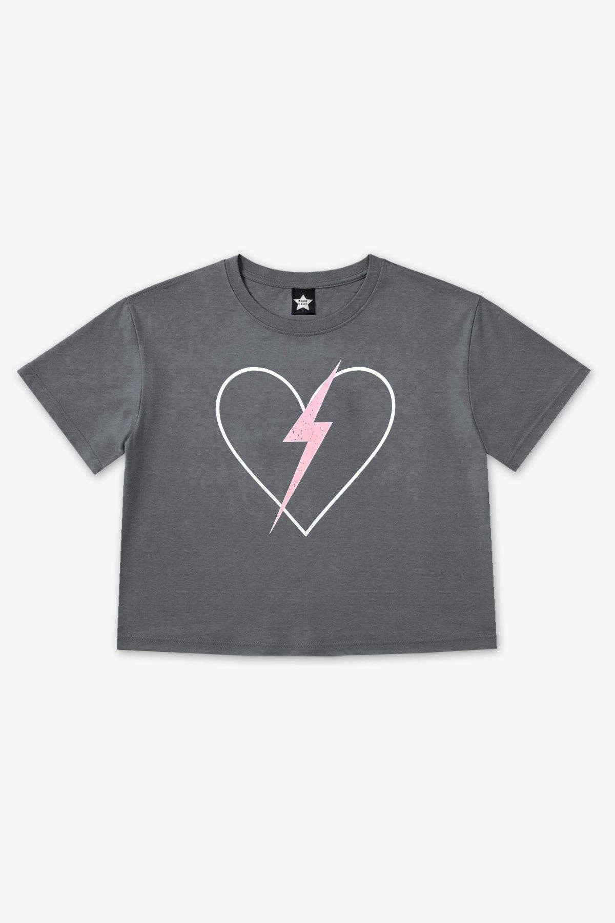 Washed Cotton Drop Shoulder Tee.