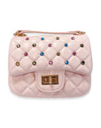 Colorful Gems Quilted Purse