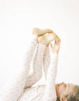 Ribbed Bamboo Two Piece Pj Set in Ellie Floral