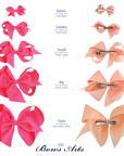 Big (5 in.) Classic Grosgrain Bow by Color