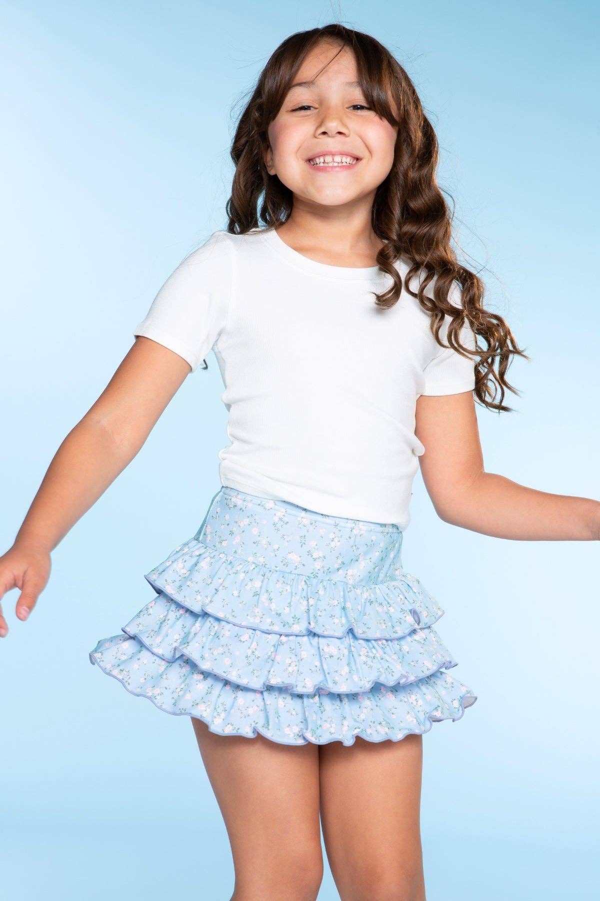 Simply Soft Triple Ruffle Skort