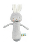 Friendly Chime Rattle - Gray bunny