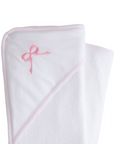 Hooded Towel - Pink Bow