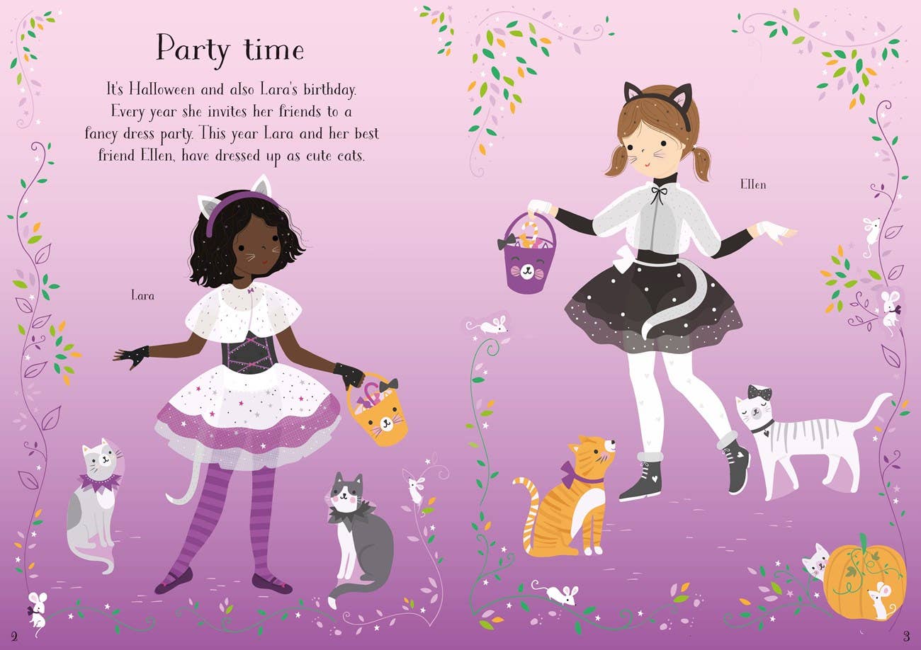Little Sticker Dolly Dressing Halloween: Usborne