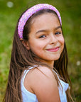 Kids Padded Headband - Chunky Sequin Hair Band