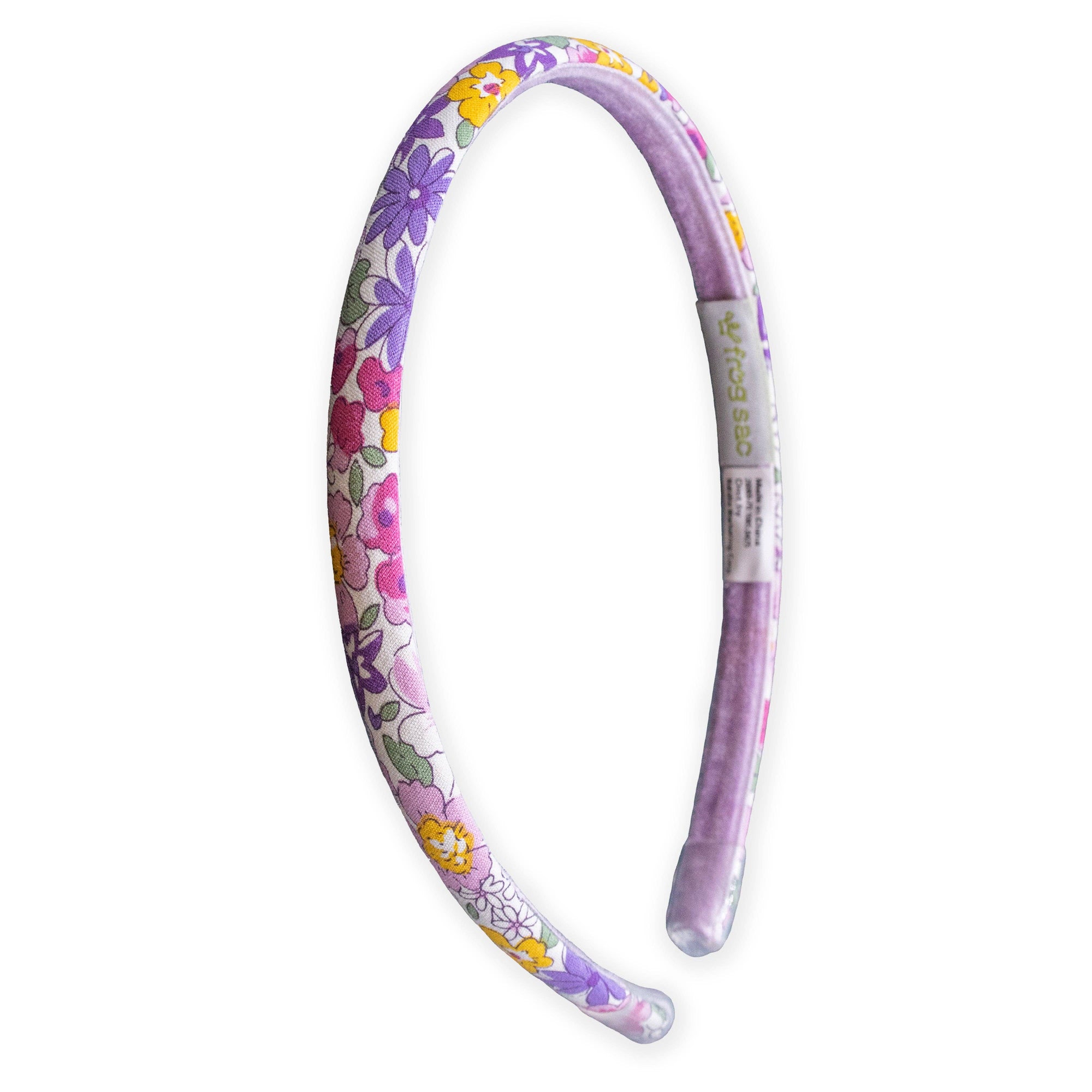 Thin Floral Headband - Non Slip Hair Accessories for Kids