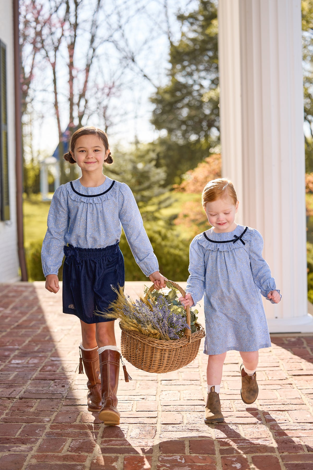 Amelia Dress Greystone Floral