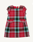 Betts Bow Dress Wilson Pier Plaid Richmond Red