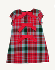 Betts Bow Dress Wilson Pier Plaid Richmond Red