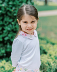 English Garden Long Sleeve Girls Shirt