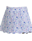*Pre-Sale* Iris Garden Scallop Skort