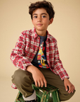 Flannel Button Up Shirt