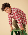 Flannel Button Up Shirt