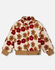 Sherpa Jacket Jacquard Floral
