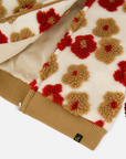 Sherpa Jacket Jacquard Floral