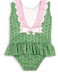 Green Dahlia Swim Suit