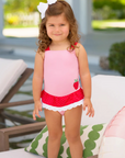 Grace Bay Bathing Suit Hamptons Hot Pink/Richmond Red/Strawberry