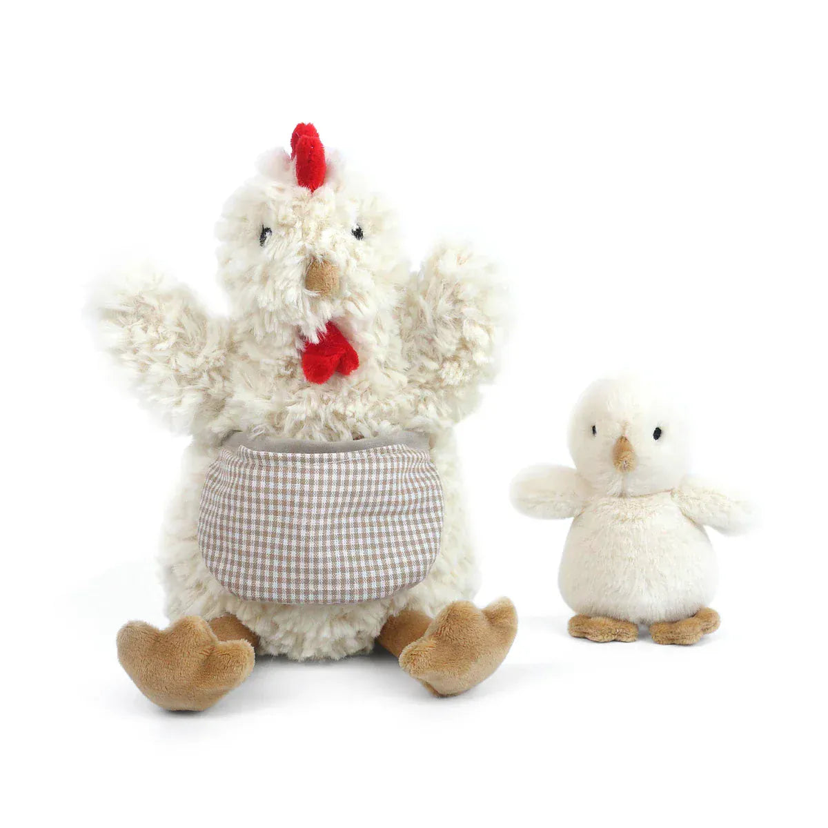 Mother Hen And Baby Plush Toy