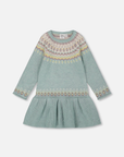 Knitted Dress with Jacquard