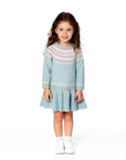 Knitted Dress with Jacquard