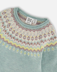 Knitted Dress with Jacquard