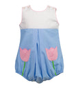 Maude Blue Flower Girls Bubble
