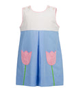 Maude Blue Flower Dress