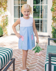 Maude Blue Flower Dress