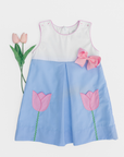 Maude Blue Flower Dress
