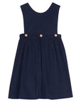 Button Panel Jumper Navy Corduroy
