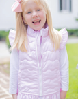 Pink Ruffle Vest