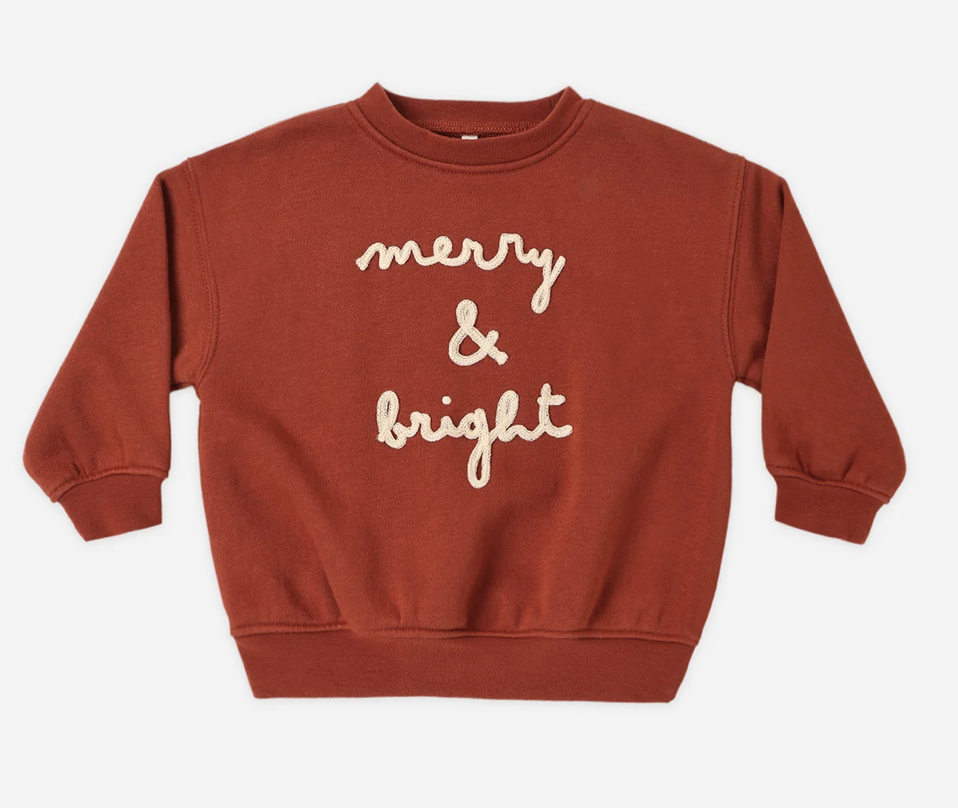 Relaxed Sweatshirt Merry & Bright