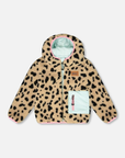 Reversible Mid-Season Jacket Brook Green/Animal Print