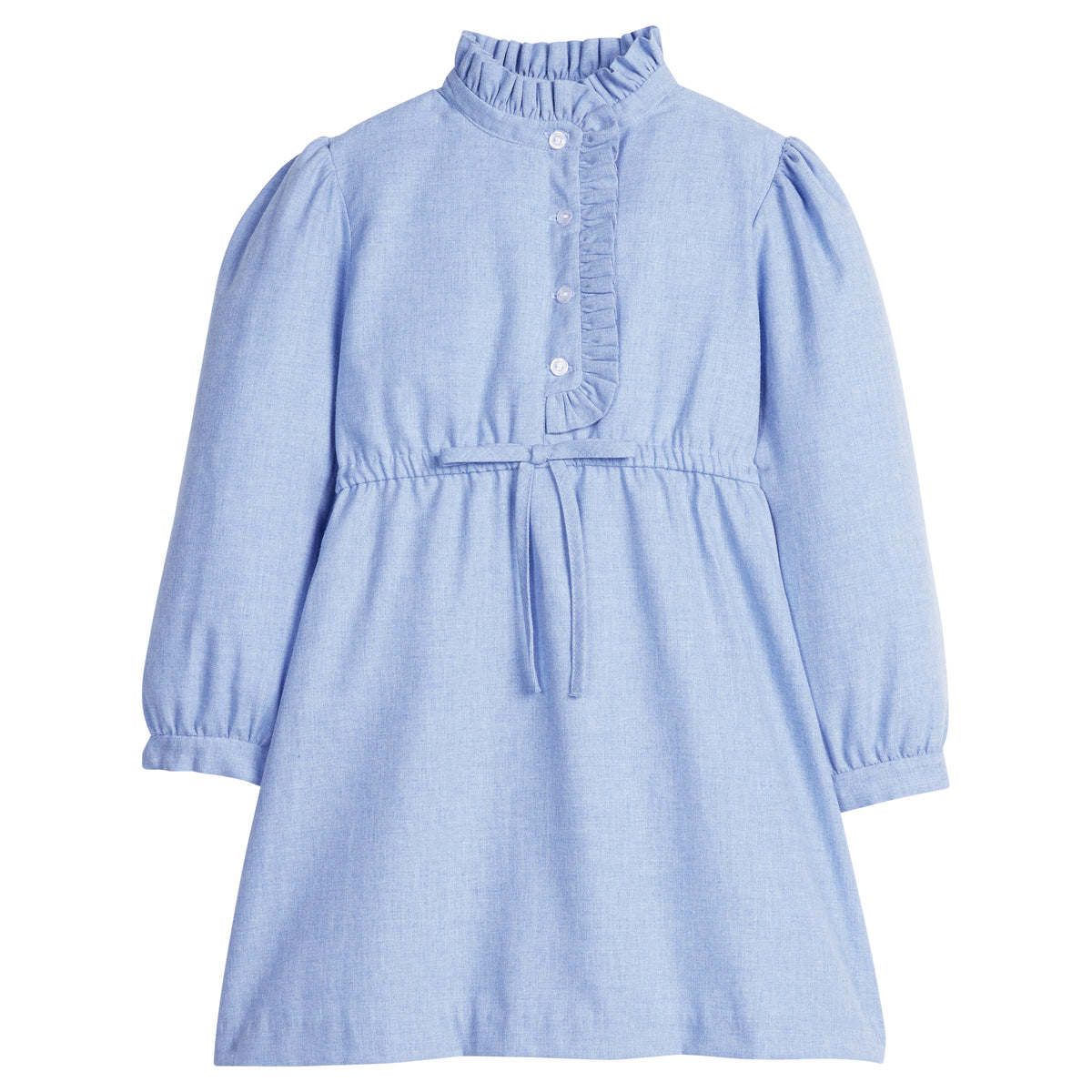 Ruffled Shirt Dress Alaskan Flannel