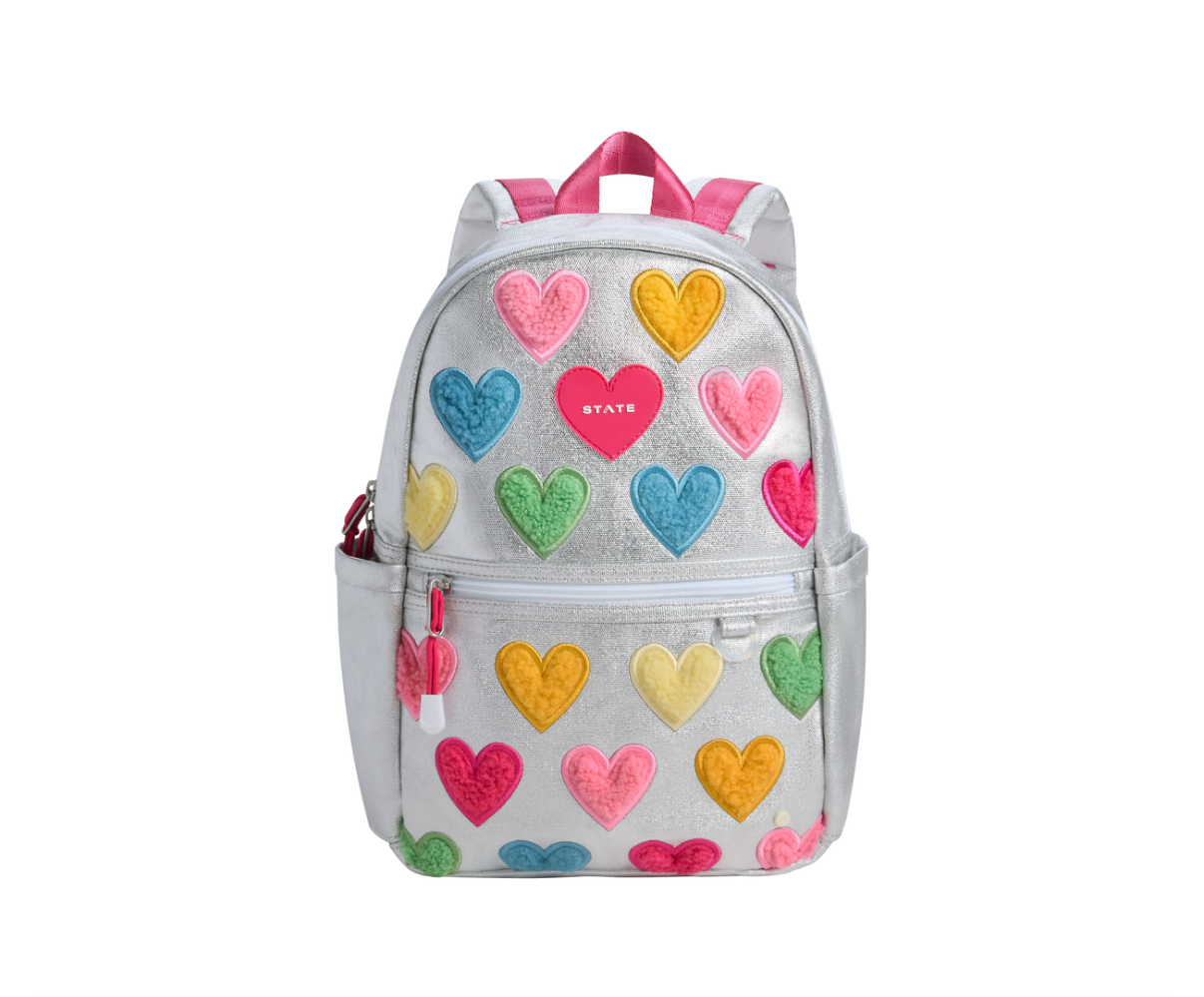 Kane Mini Backpack Fuzzy Hearts