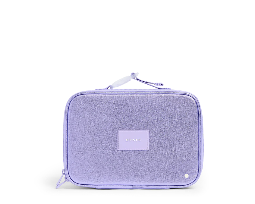 Rodgers Lunch Box Metallic Lilac