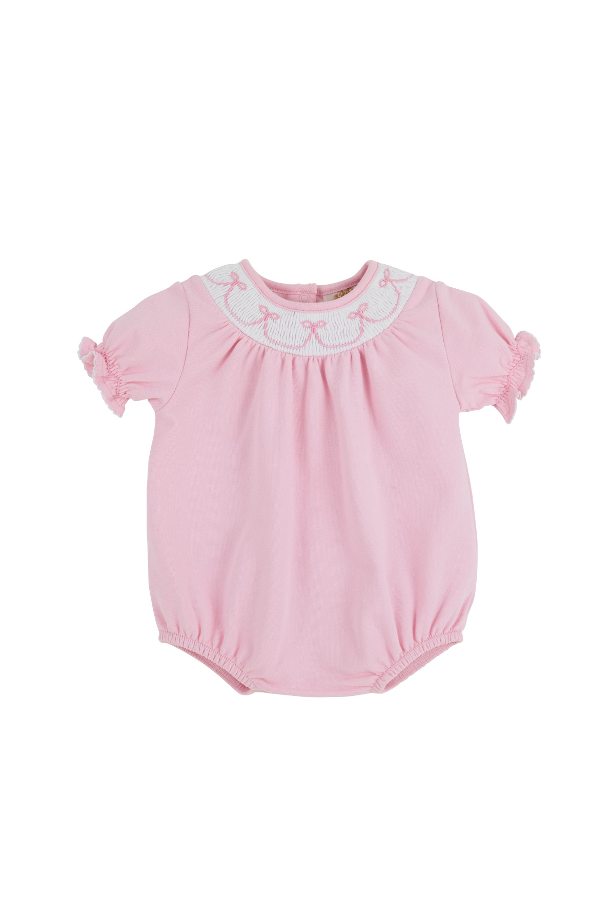 Short Sleeve Bridget Bubble -Palm Beach Pink