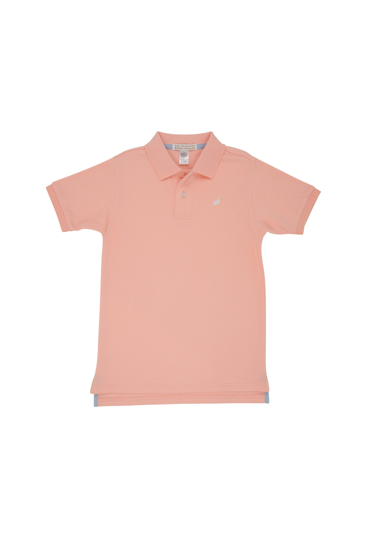 Prim and Proper Polo SS-Pima - Pompano Peach