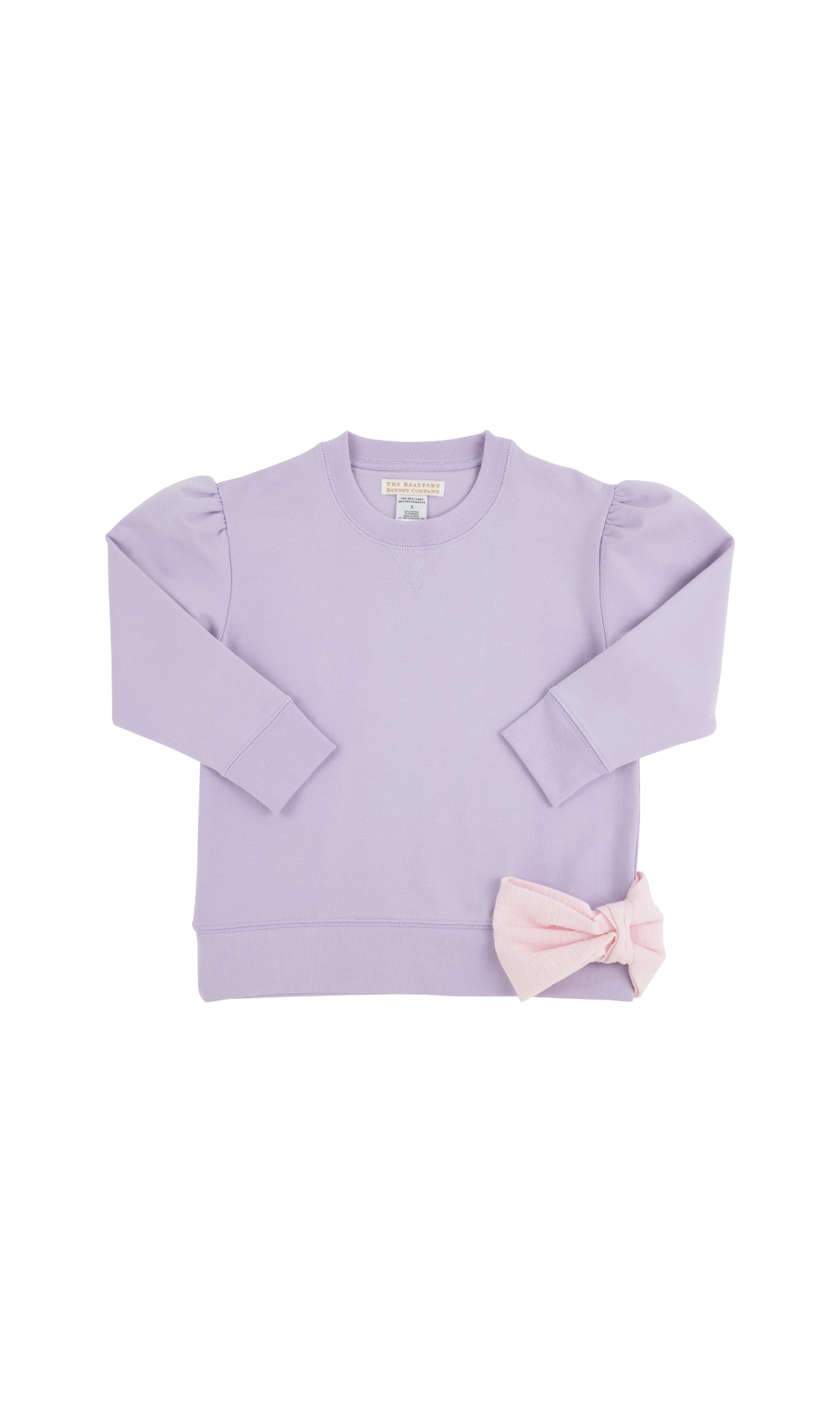 Lauderdale Lavender Cassidy Comfy Crewneck Bow