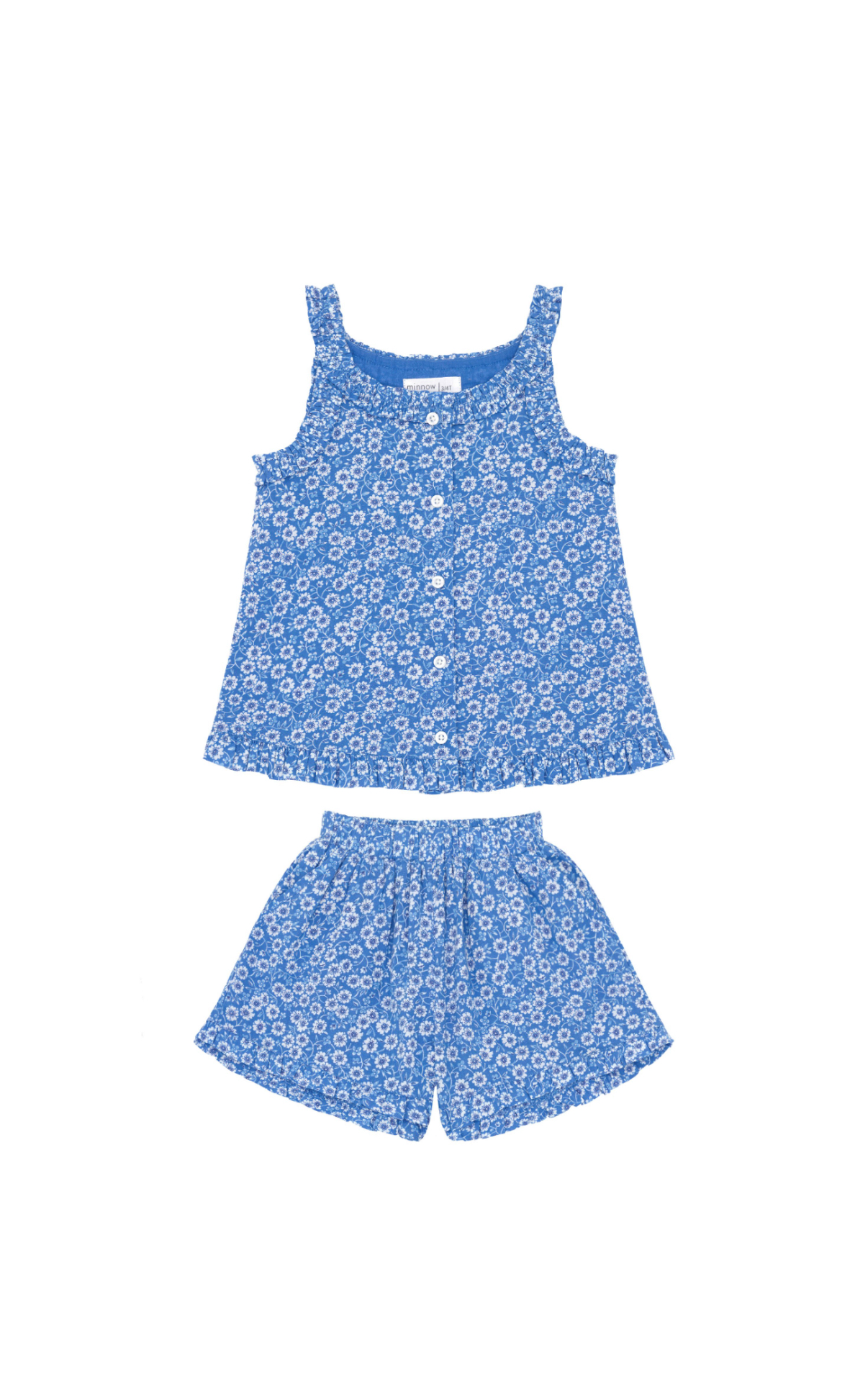 Rosebay Ruffle Tank and Short Set