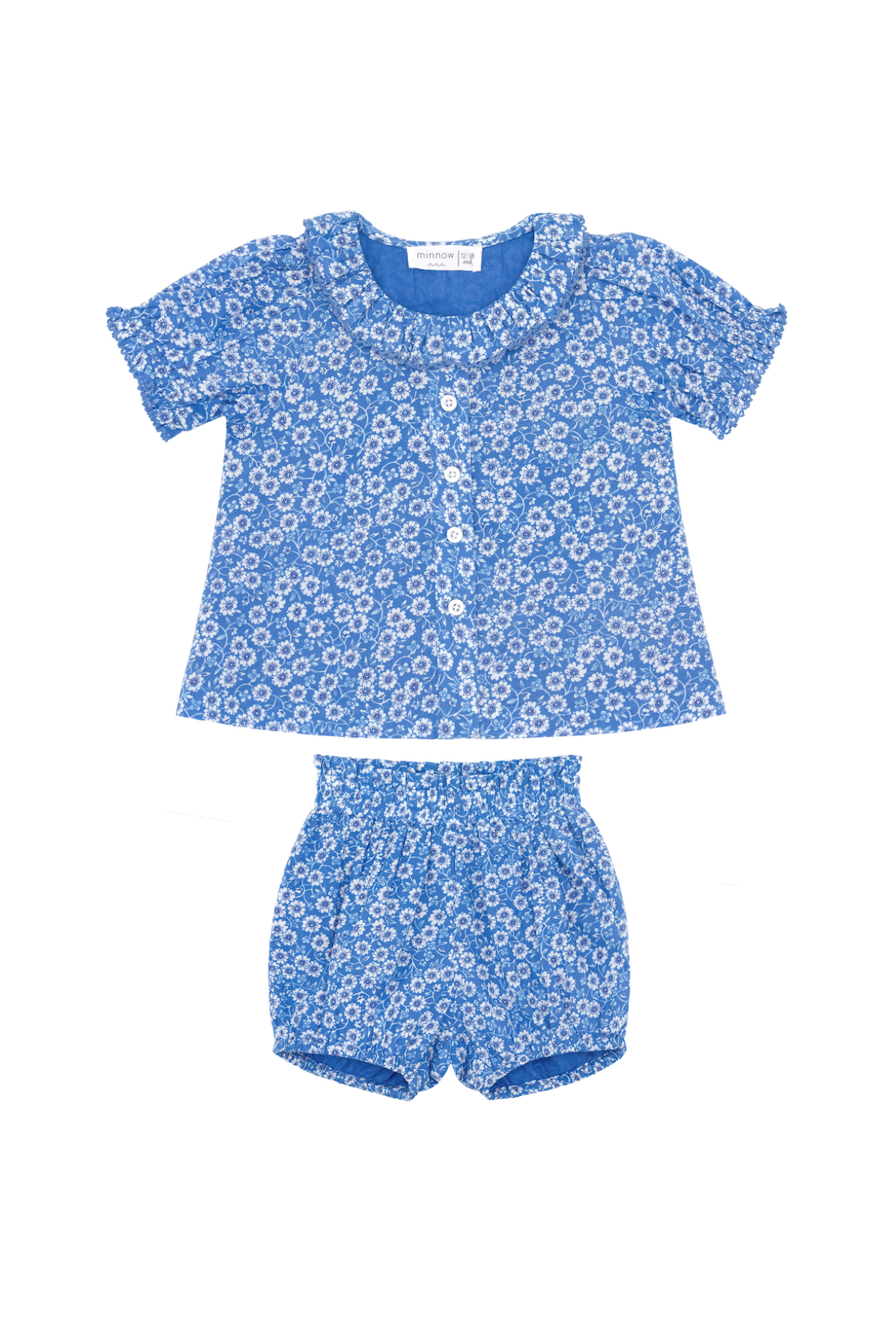 Rosebay Puff Sleeve Bloomer Set