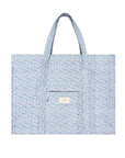 Slate Floral Overnight Tote