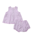 Lavender Garden Floral Baby Girls Jaipur 2- Piece Set