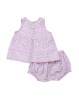 Lavender Garden Floral Baby Girls Jaipur 2- Piece Set
