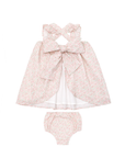 Baby Antique Floral Flutter Tank Bloomer Set