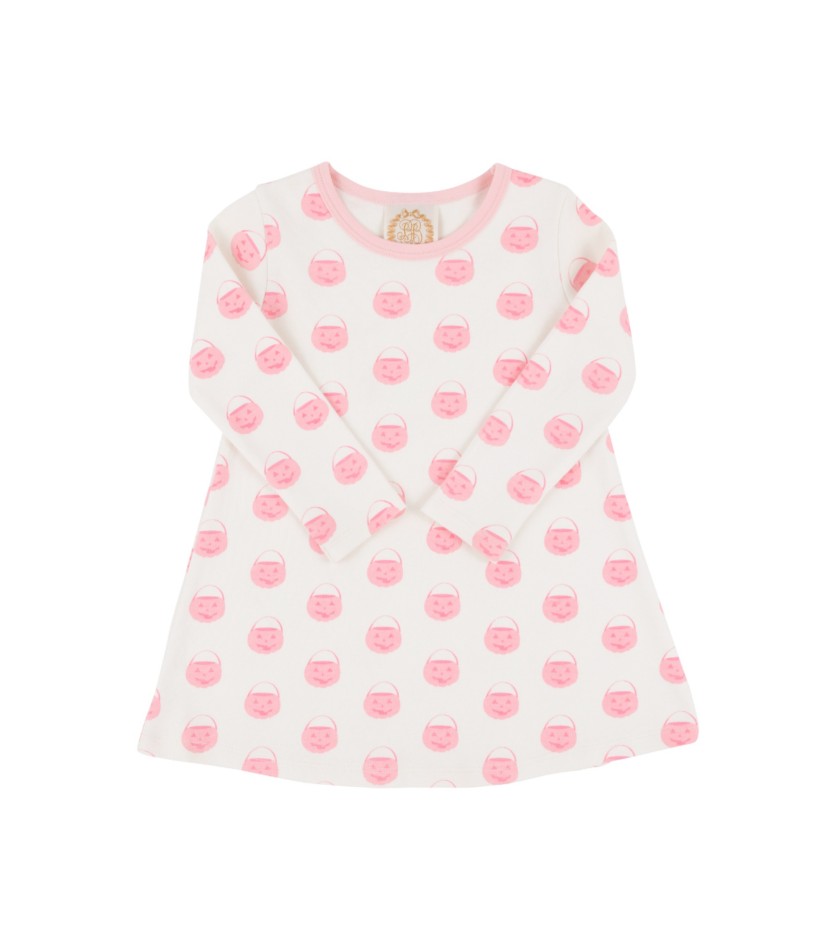 LS Penny&#39;s Play Dress Vintage-Prep Pumpkin Pails Sandpearl Pink