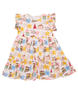 Girls Jennifer Dress Birthday Star